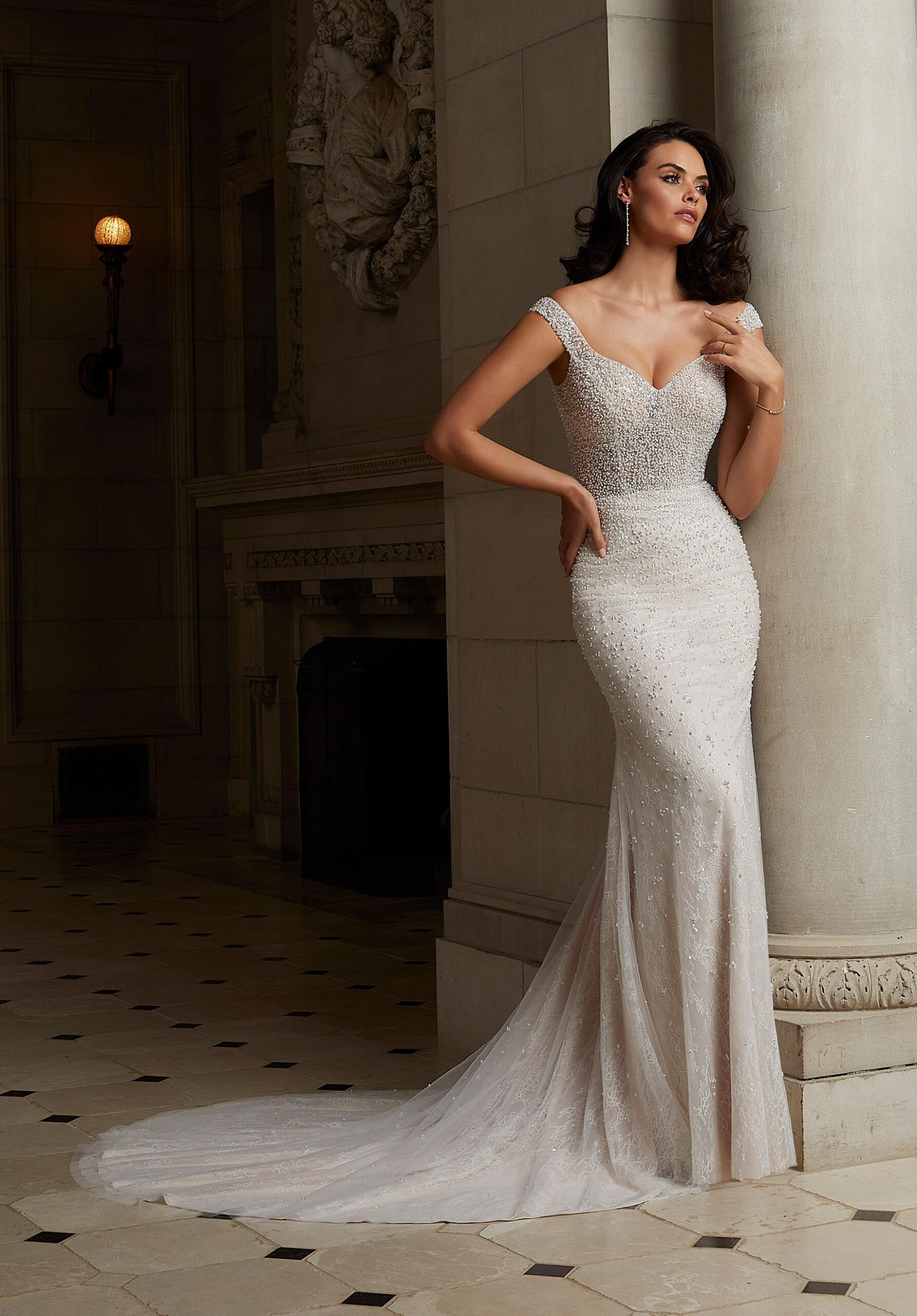 Mori lee short wedding dresses sale